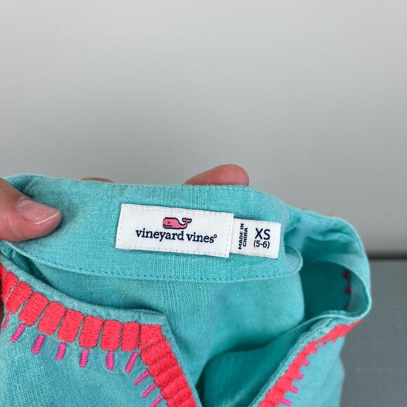 Vineyard Vines Girls Tunic Top XS 5-6 - Picture 5 of 11